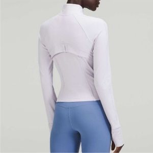 Lululemon Ribbed nulu cropped define jacket faint lavender